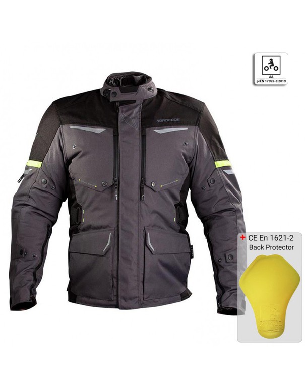 Nordcode Senegal Jacket Oversize Dark/Grey/Fluo