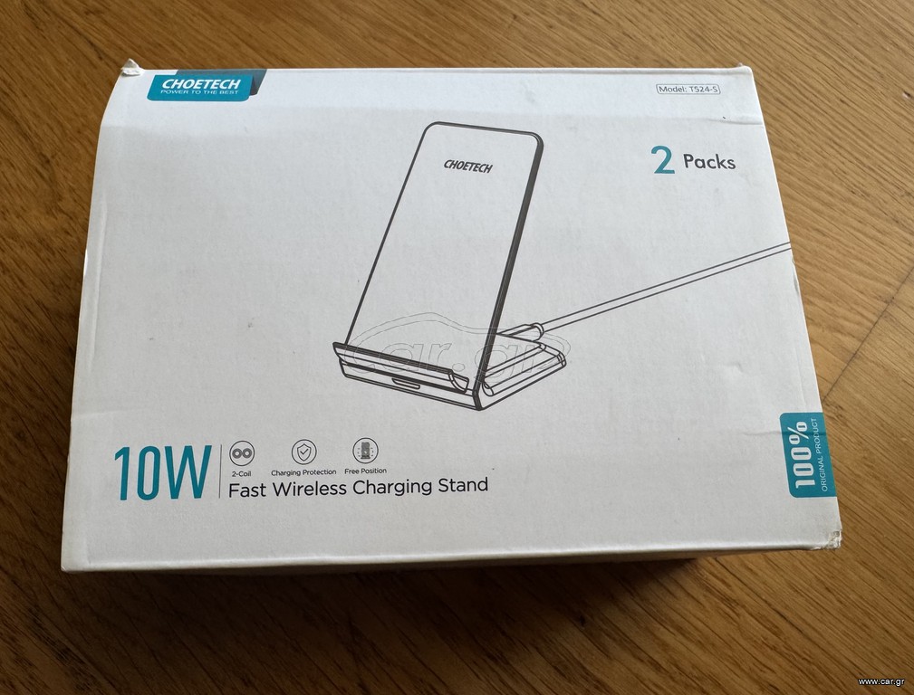 Choetech wireless chargers (set των 2)