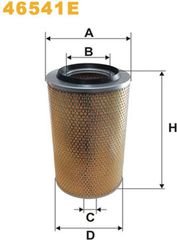 Wix Filters Φίλτρο Αέρα - 46541E