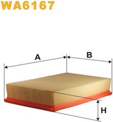 Wix Filters Φίλτρο Αέρα - WA6167