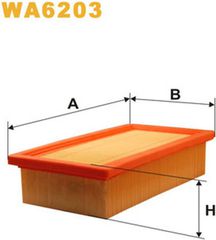 Wix Filters Φίλτρο Αέρα - WA6203