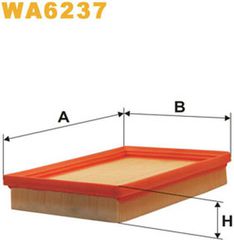 Wix Filters Φίλτρο Αέρα - WA6237