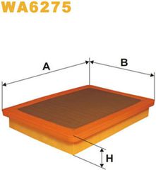 Wix Filters Φίλτρο Αέρα - WA6275