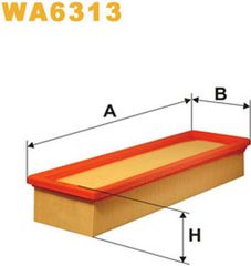 Wix Filters Φίλτρο Αέρα - WA6313
