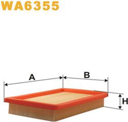 Wix Filters Φίλτρο Αέρα - WA6355