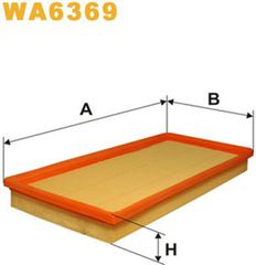 Wix Filters Φίλτρο Αέρα - WA6369