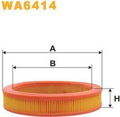 Wix Filters Φίλτρο Αέρα - WA6414