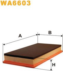 Wix Filters Φίλτρο Αέρα - WA6603