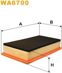 Wix Filters Φίλτρο Αέρα - WA6700