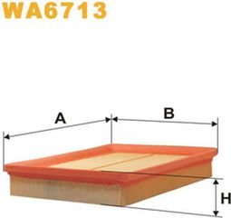 Wix Filters Φίλτρο Αέρα - WA6713