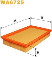 Wix Filters Φίλτρο Αέρα - WA6725