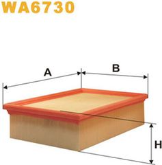 Wix Filters Φίλτρο Αέρα - WA6730