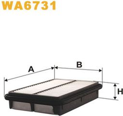 Wix Filters Φίλτρο Αέρα - WA6731