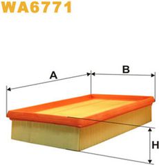 Wix Filters Φίλτρο Αέρα - WA6771