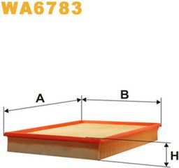 Wix Filters Φίλτρο Αέρα - WA6783