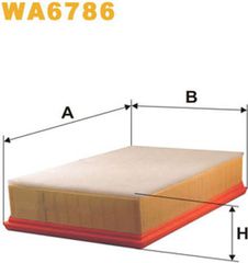 Wix Filters Φίλτρο Αέρα - WA6786