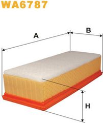 Wix Filters Φίλτρο Αέρα - WA6787