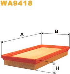 Wix Filters Φίλτρο Αέρα - WA9418