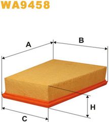 Wix Filters Φίλτρο Αέρα - WA9458