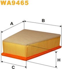 Wix Filters Φίλτρο Αέρα - WA9465