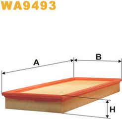 Wix Filters Φίλτρο Αέρα - WA9493