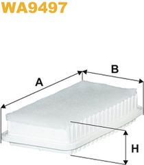 Wix Filters Φίλτρο Αέρα - WA9497