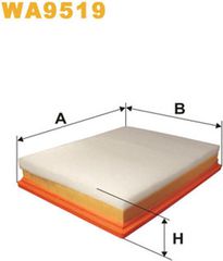 Wix Filters Φίλτρο Αέρα - WA9519