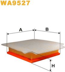 Wix Filters Φίλτρο Αέρα - WA9527