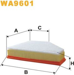 Wix Filters Φίλτρο Αέρα - WA9601