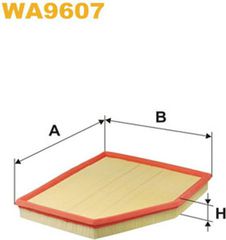 Wix Filters Φίλτρο Αέρα - WA9607