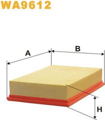 Wix Filters Φίλτρο Αέρα - WA9612