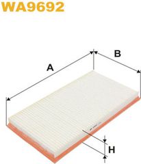 Wix Filters Φίλτρο Αέρα - WA9692