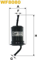 Wix Filters Φίλτρο Καυσίμου - WF8080