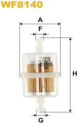 Wix Filters Φίλτρο Καυσίμου - WF8140