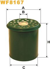 Wix Filters Φίλτρο Καυσίμου - WF8167