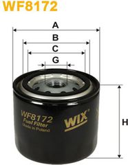 Wix Filters Φίλτρο Καυσίμου - WF8172