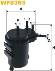 Wix Filters Φίλτρο Καυσίμου - WF8363