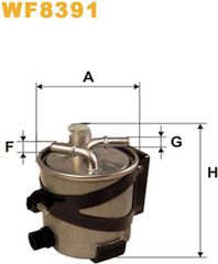 Wix Filters Φίλτρο Καυσίμου - WF8391