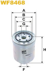 Wix Filters Φίλτρο Καυσίμου - WF8468