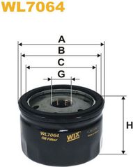 Wix Filters Φίλτρο Λαδιού - WL7064