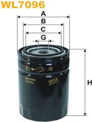 Wix Filters Φίλτρο Λαδιού - WL7096