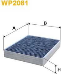 Wix Filters Φίλτρο, Αέρας Εσωτερικού Χώρου - WP2081