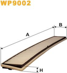 Wix Filters Φίλτρο, Αέρας Εσωτερικού Χώρου - WP9002