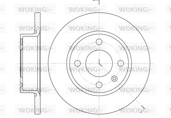 Woking Δισκόπλακα - D6425.00