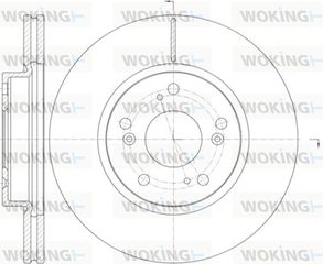 Woking Δισκόπλακα - D6986.10