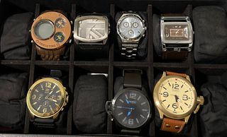 Πωλούνται  7 ρολόγια, Guess, Swatch, Tommy Hilfiger, Oozoo, Colori, RG512
