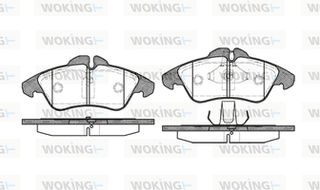 Woking Σετ τακάκια, Δισκόφρενα - P4783.00
