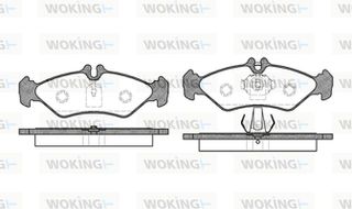 Woking Σετ τακάκια, Δισκόφρενα - P4793.00