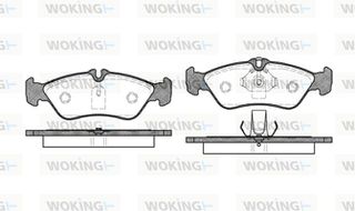 Woking Σετ τακάκια, Δισκόφρενα - P4803.00