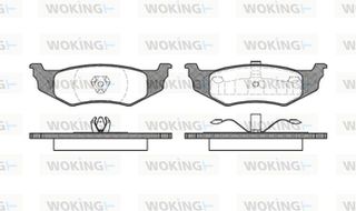 Woking Σετ τακάκια, Δισκόφρενα - P5823.00
